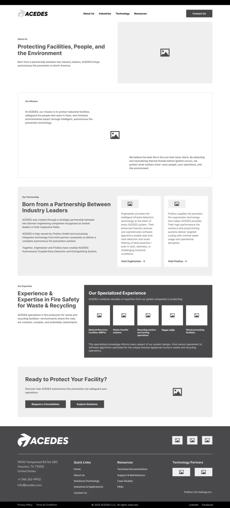 acedes wireframes 02 about